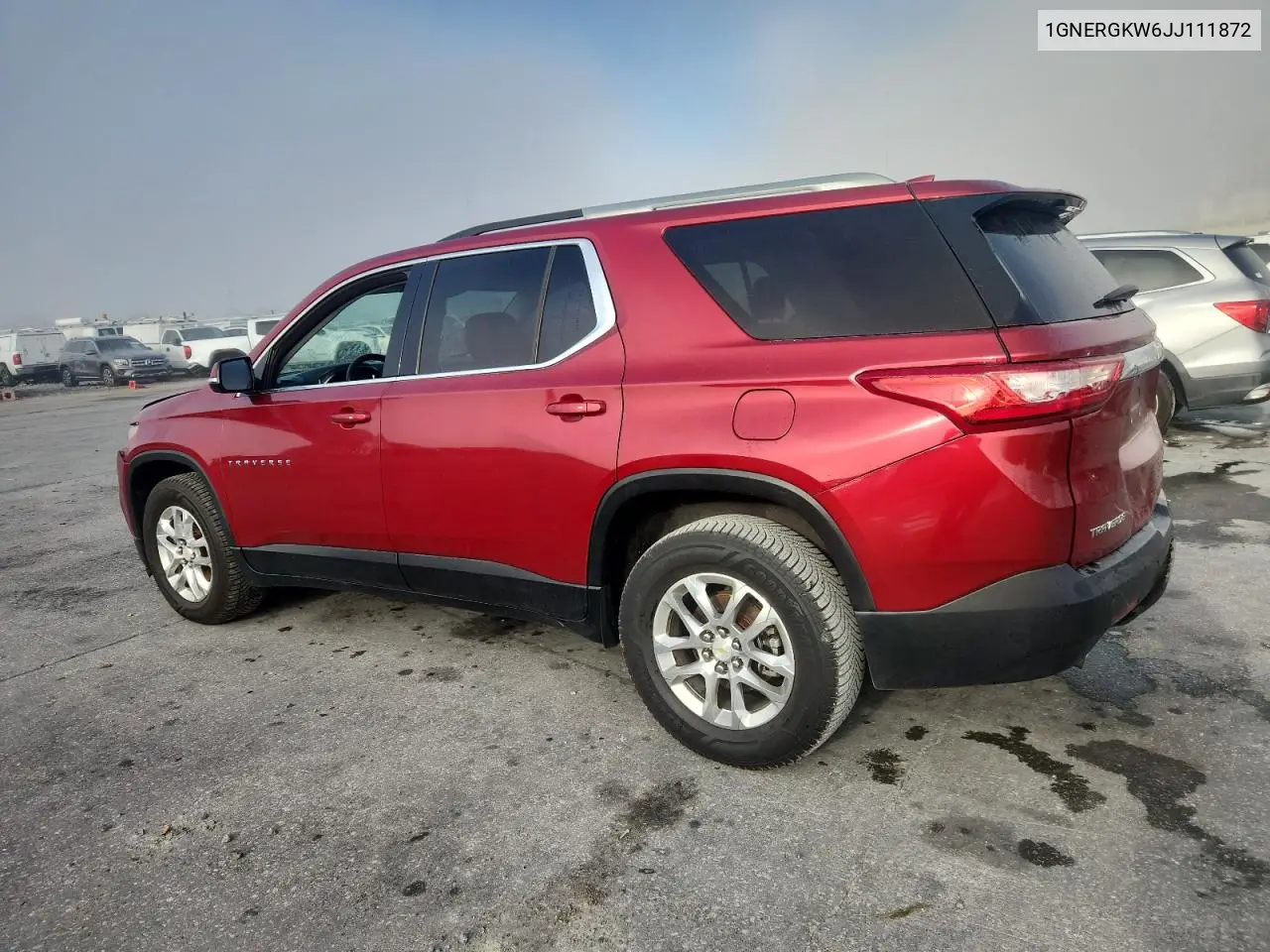 1GNERGKW6JJ111872 2018 Chevrolet Traverse Lt