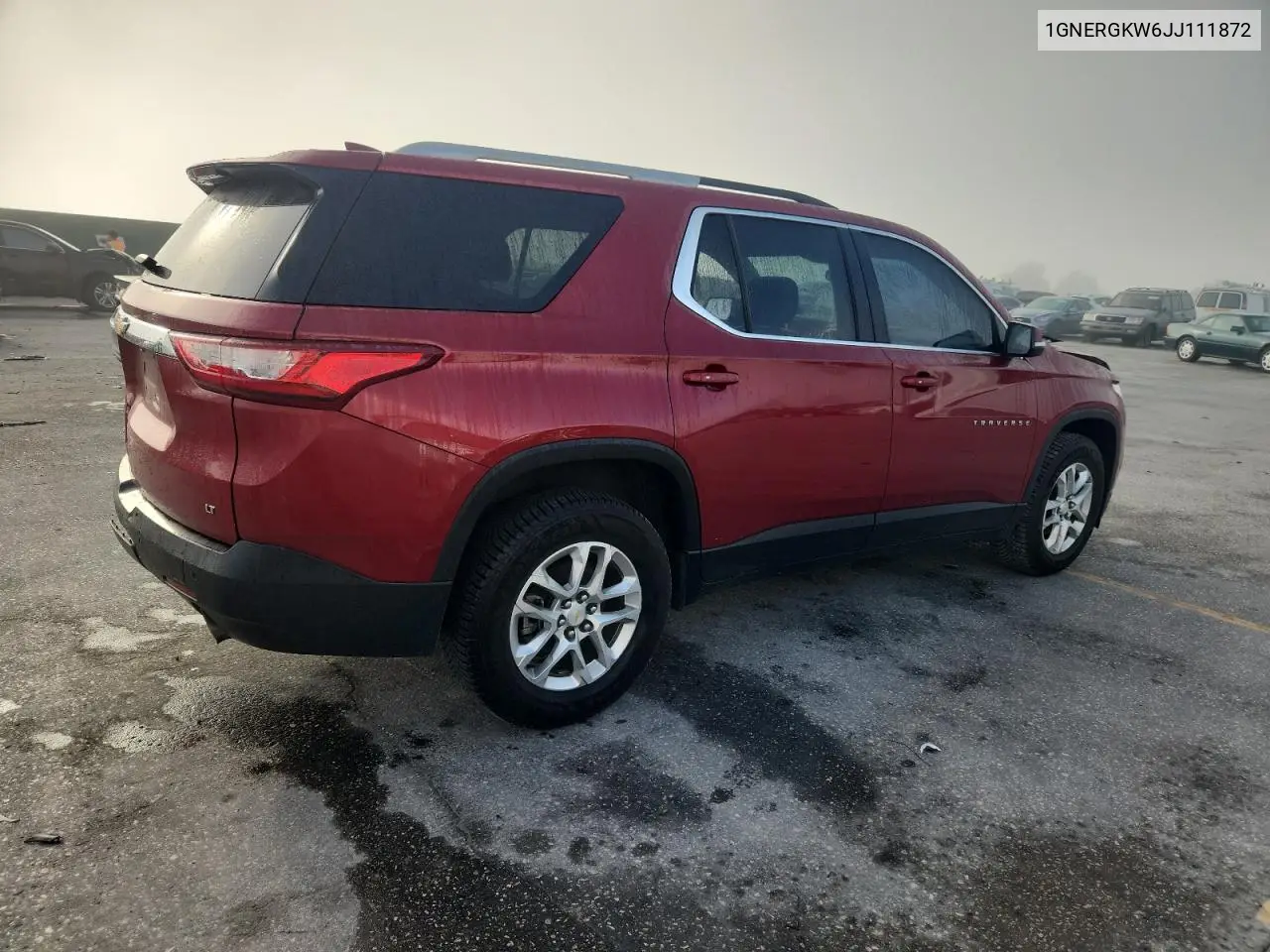 1GNERGKW6JJ111872 2018 Chevrolet Traverse Lt