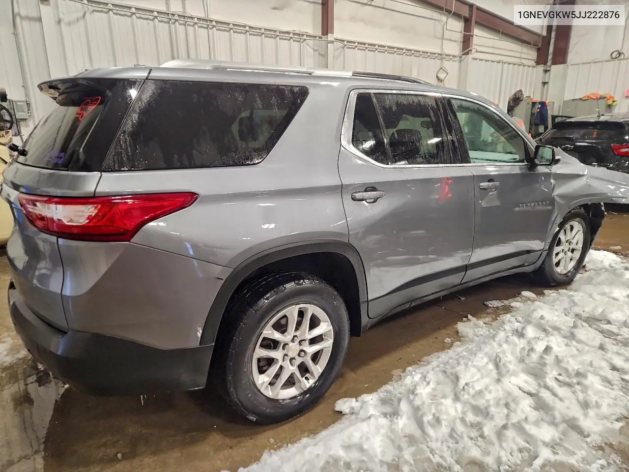 1GNEVGKW5JJ222876 2018 Chevrolet Traverse Lt