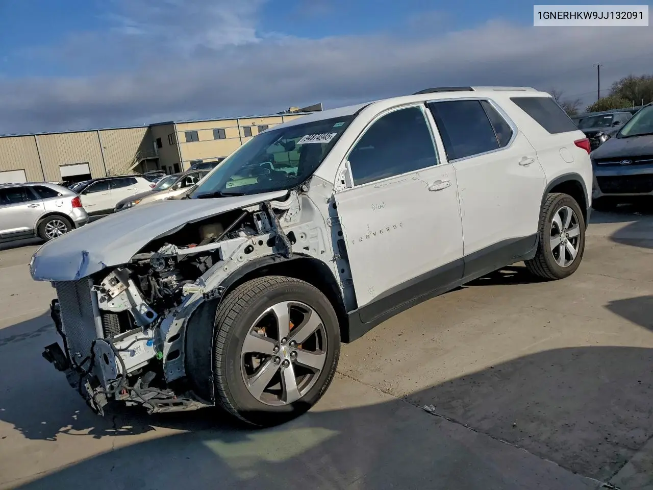 1GNERHKW9JJ132091 2018 Chevrolet Traverse Lt