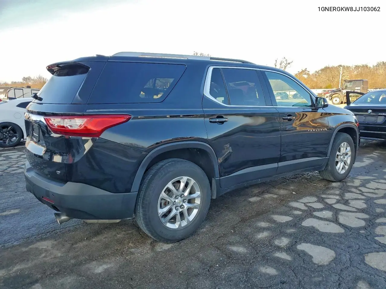1GNERGKW8JJ103062 2018 Chevrolet Traverse Lt
