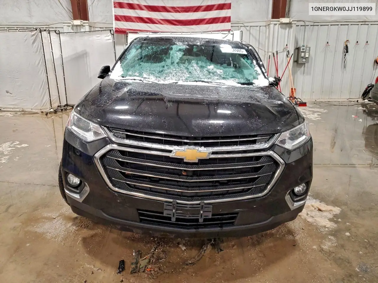 1GNERGKW0JJ119899 2018 Chevrolet Traverse Lt