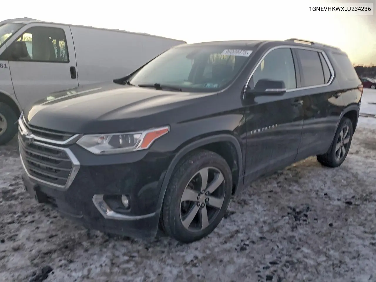1GNEVHKWXJJ234236 2018 Chevrolet Traverse Lt