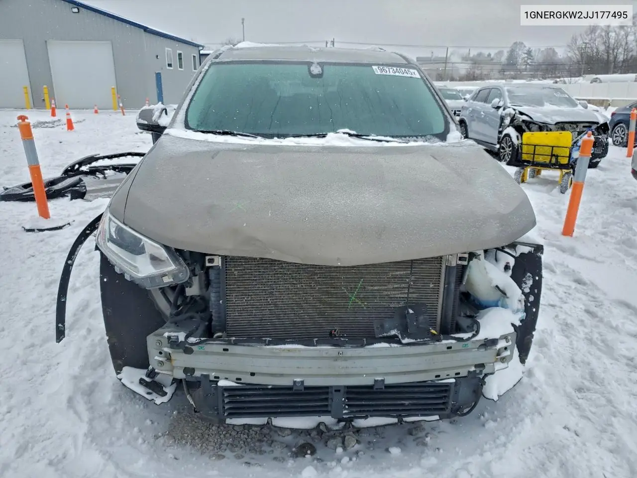 1GNERGKW2JJ177495 2018 Chevrolet Traverse Lt