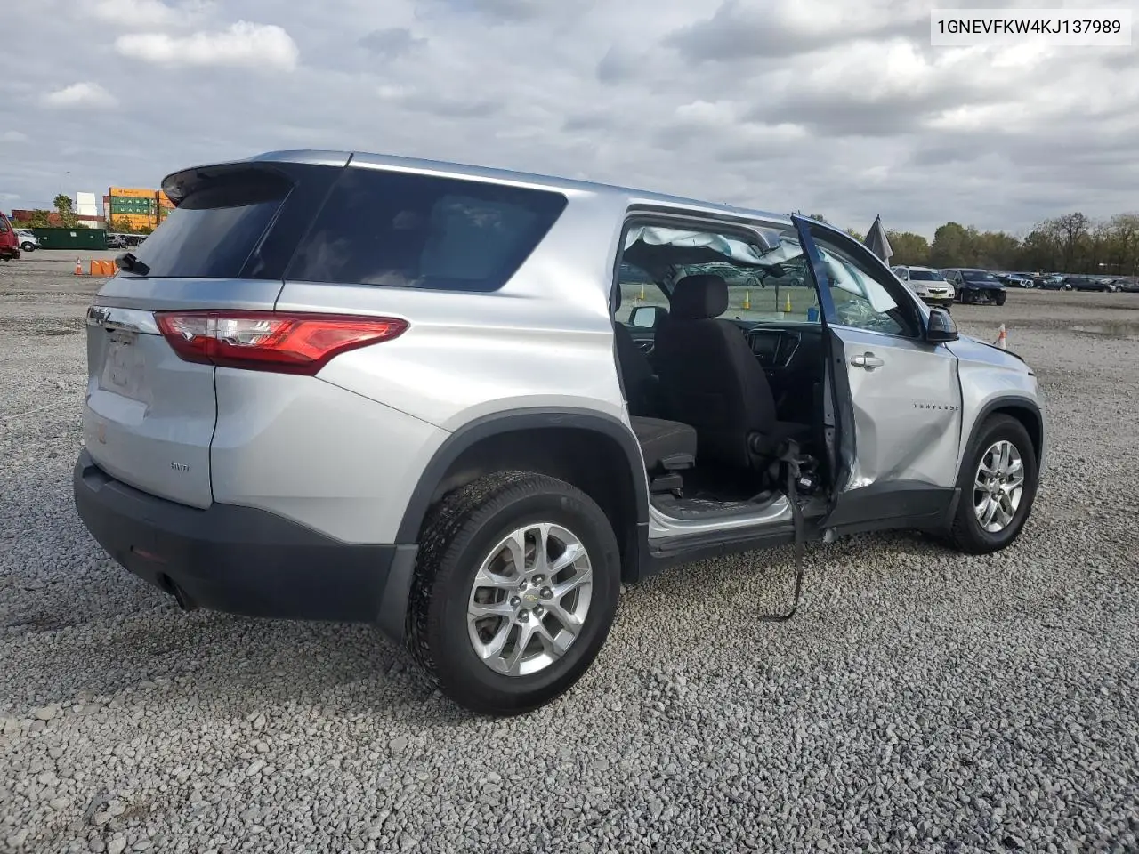 1GNEVFKW4KJ137989 2019 Chevrolet Traverse Ls