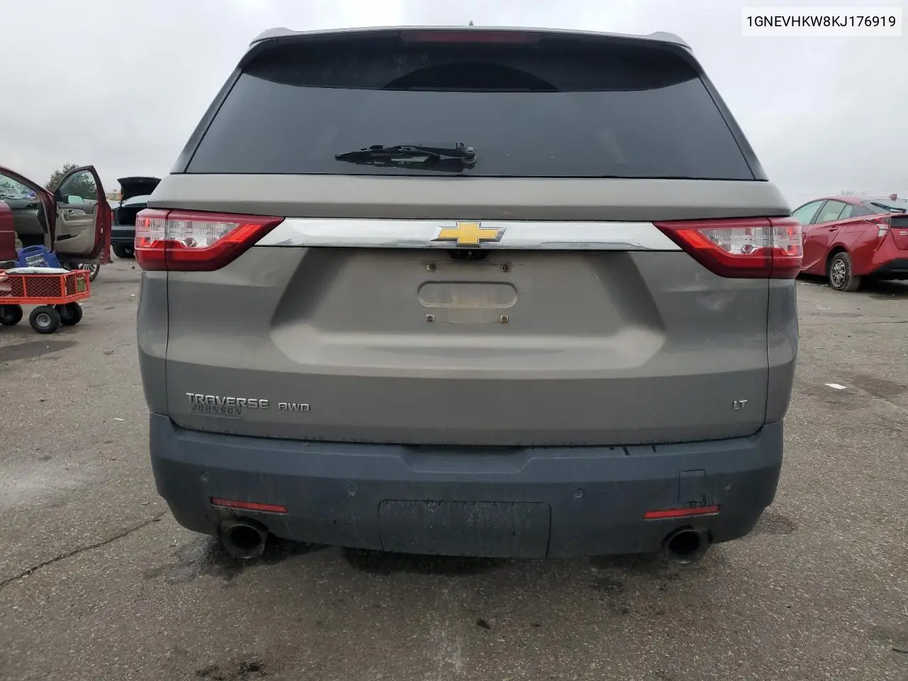 1GNEVHKW8KJ176919 2019 Chevrolet Traverse Lt