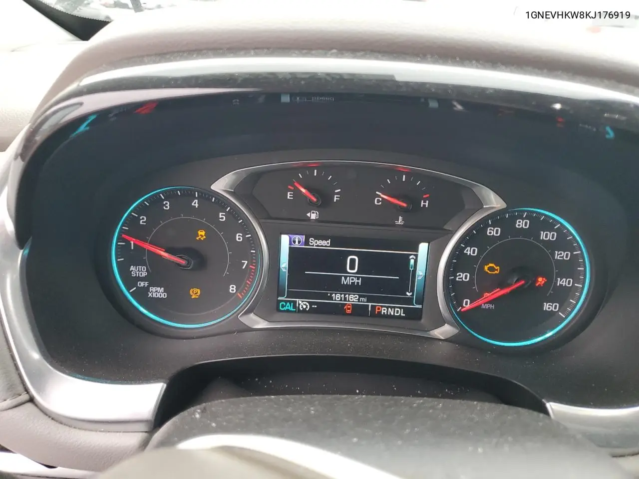 1GNEVHKW8KJ176919 2019 Chevrolet Traverse Lt