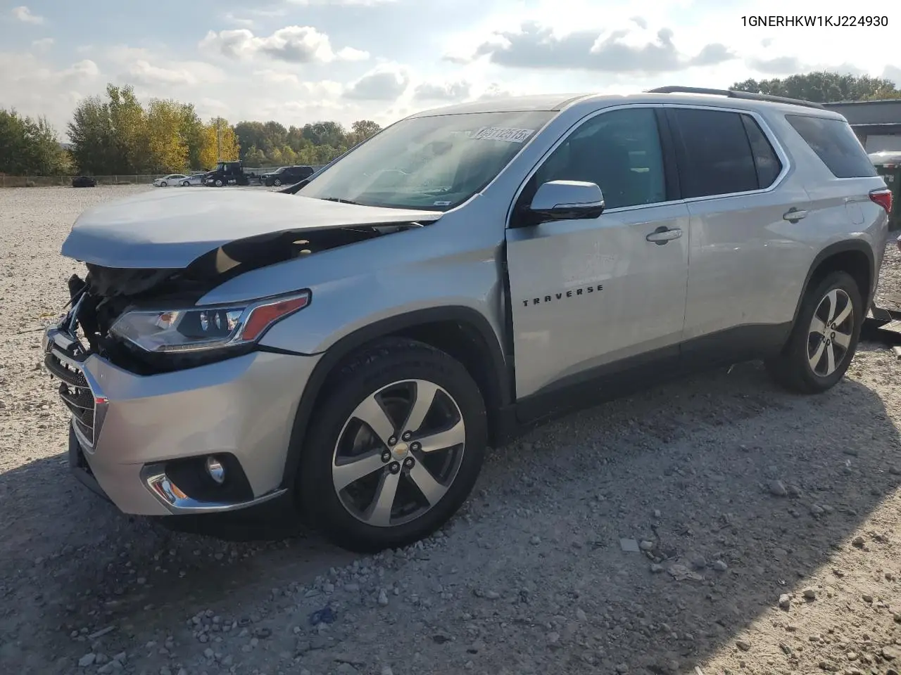 1GNERHKW1KJ224930 2019 Chevrolet Traverse Lt