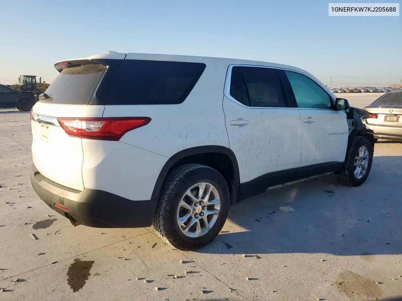1GNERFKW7KJ205688 2019 Chevrolet Traverse Ls