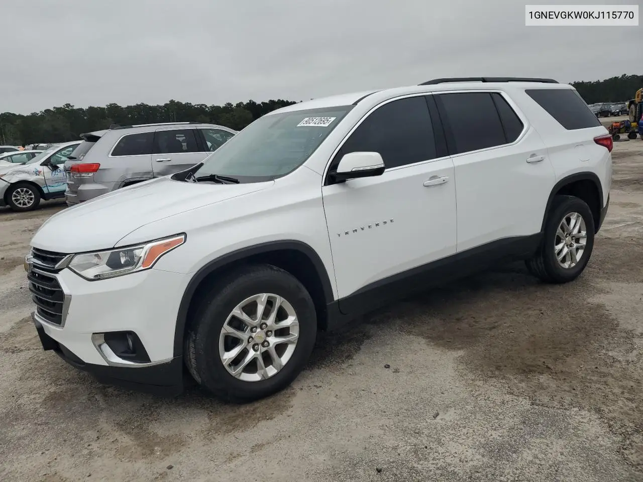 1GNEVGKW0KJ115770 2019 Chevrolet Traverse Lt