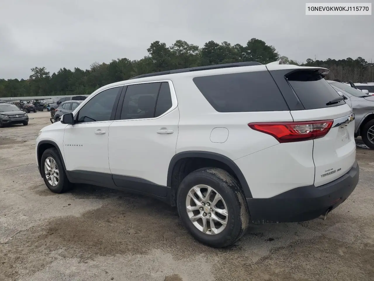 1GNEVGKW0KJ115770 2019 Chevrolet Traverse Lt