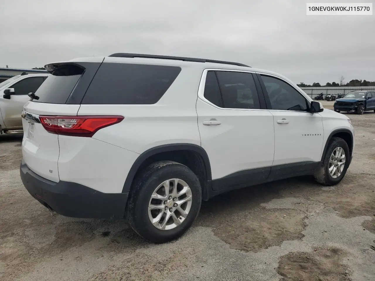 1GNEVGKW0KJ115770 2019 Chevrolet Traverse Lt