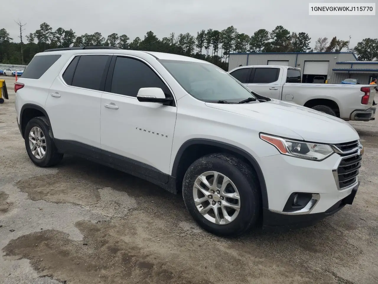 1GNEVGKW0KJ115770 2019 Chevrolet Traverse Lt