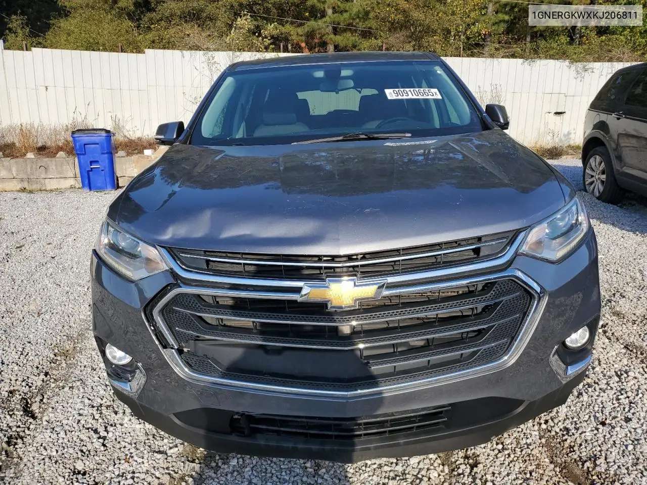 1GNERGKWXKJ206811 2019 Chevrolet Traverse Lt