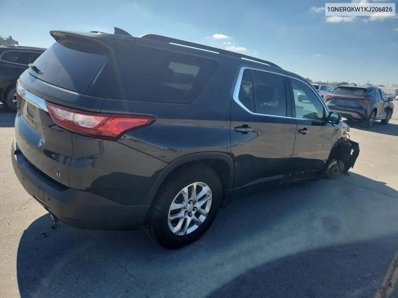 1GNERGKW1KJ206826 2019 Chevrolet Traverse Lt