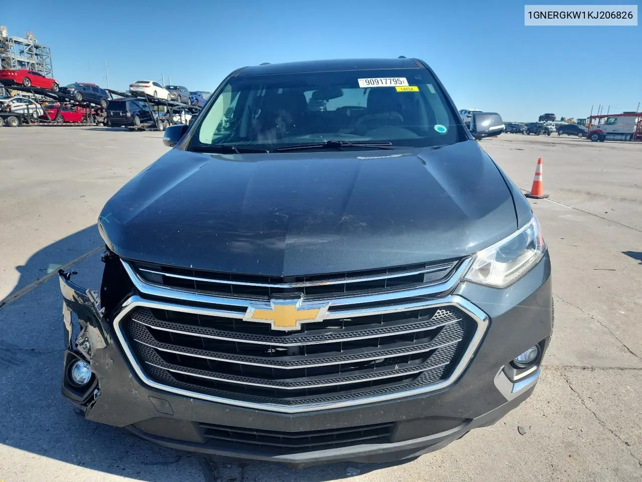 1GNERGKW1KJ206826 2019 Chevrolet Traverse Lt