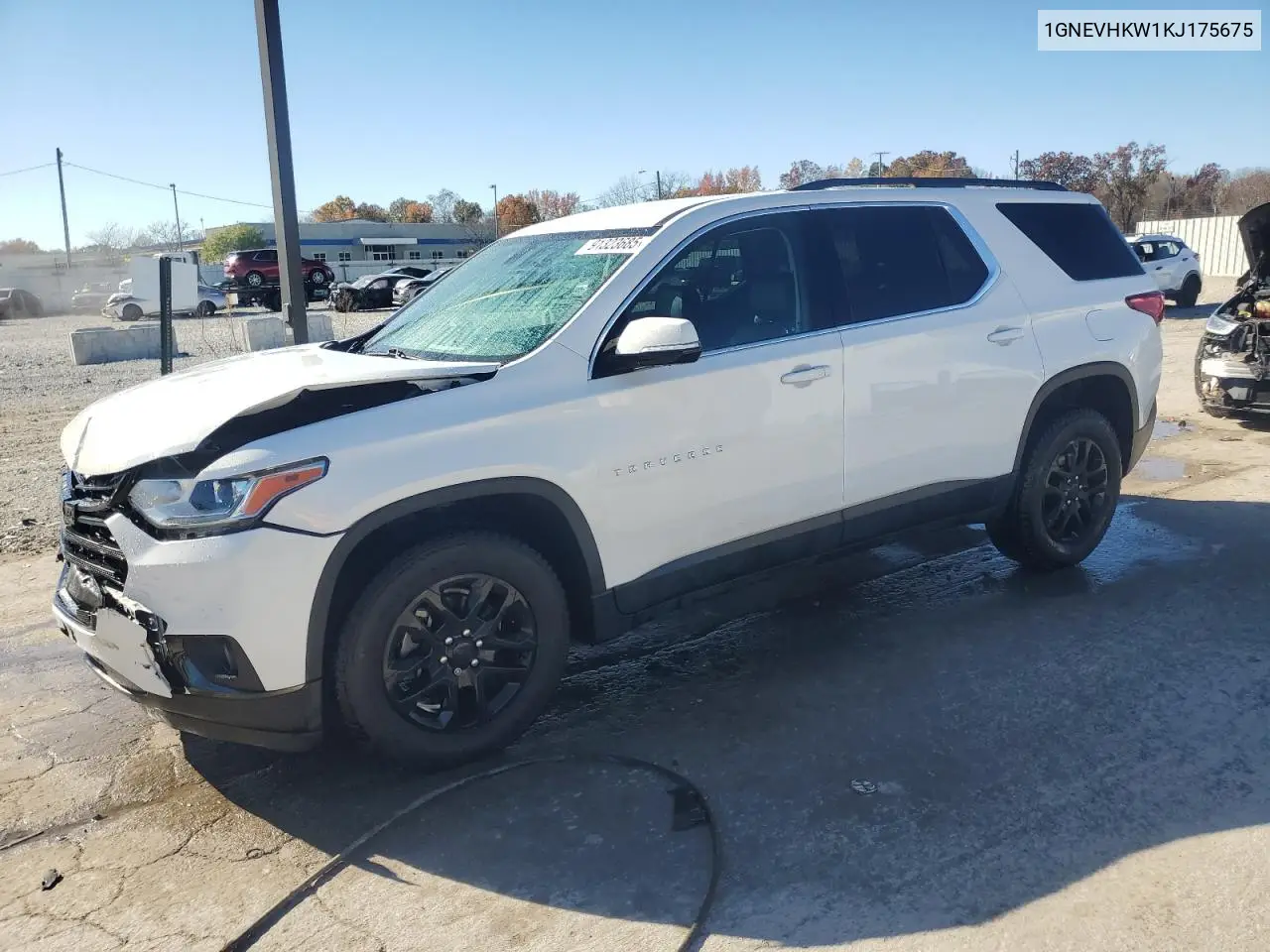1GNEVHKW1KJ175675 2019 Chevrolet Traverse Lt