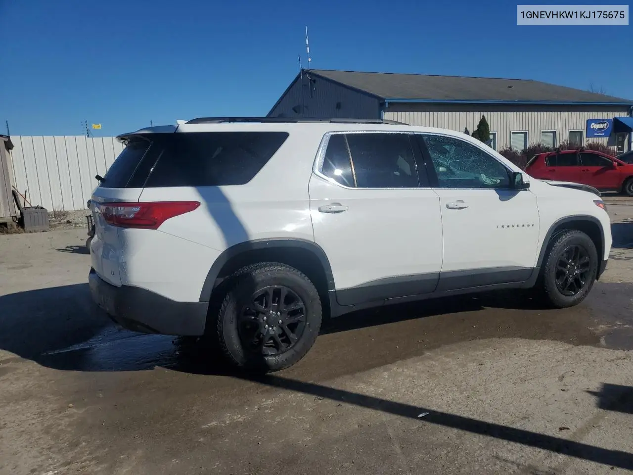 1GNEVHKW1KJ175675 2019 Chevrolet Traverse Lt