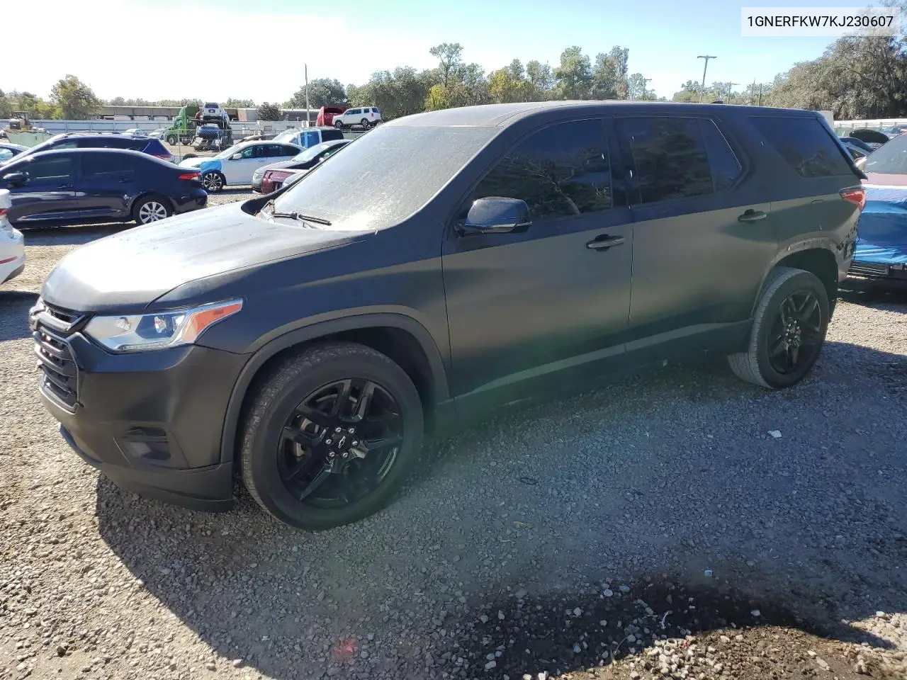 1GNERFKW7KJ230607 2019 Chevrolet Traverse Ls