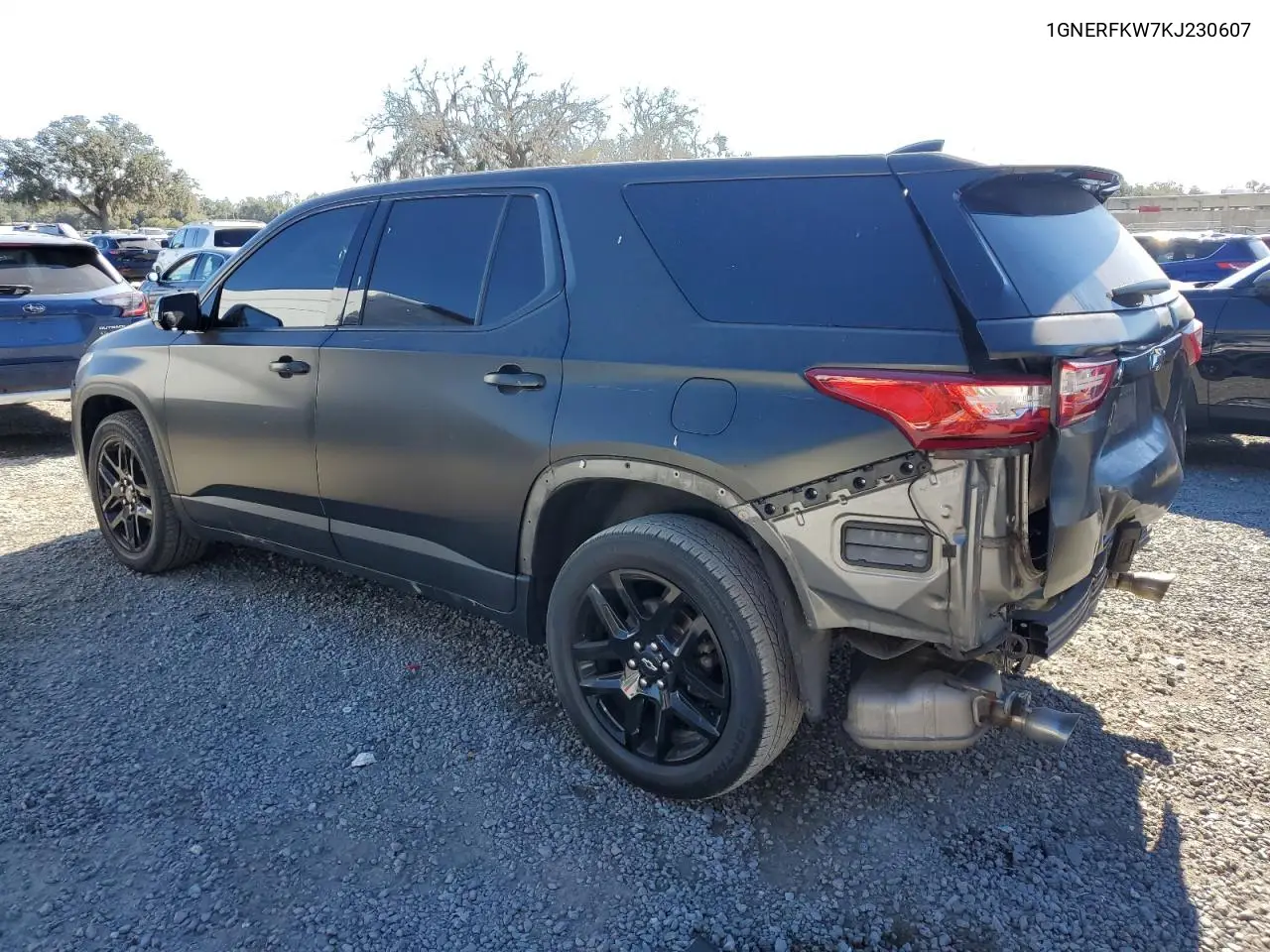 1GNERFKW7KJ230607 2019 Chevrolet Traverse Ls