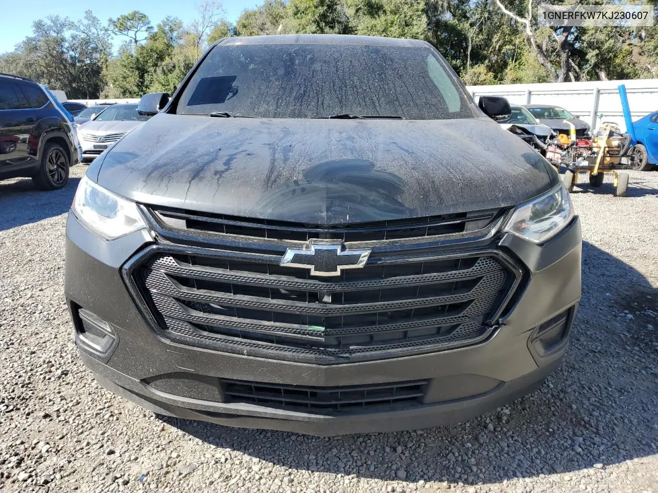 1GNERFKW7KJ230607 2019 Chevrolet Traverse Ls