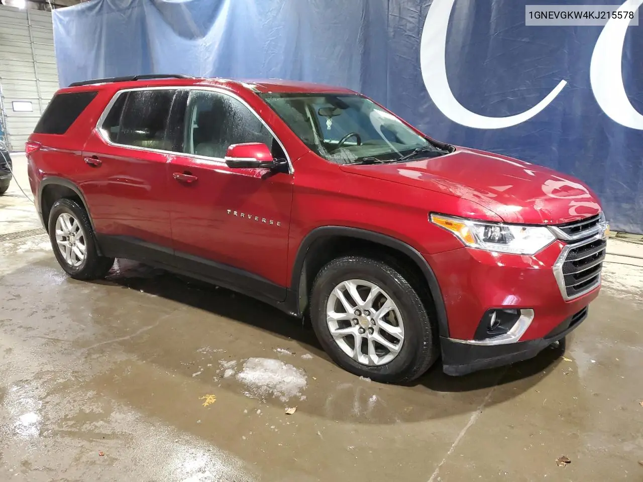 1GNEVGKW4KJ215578 2019 Chevrolet Traverse Lt