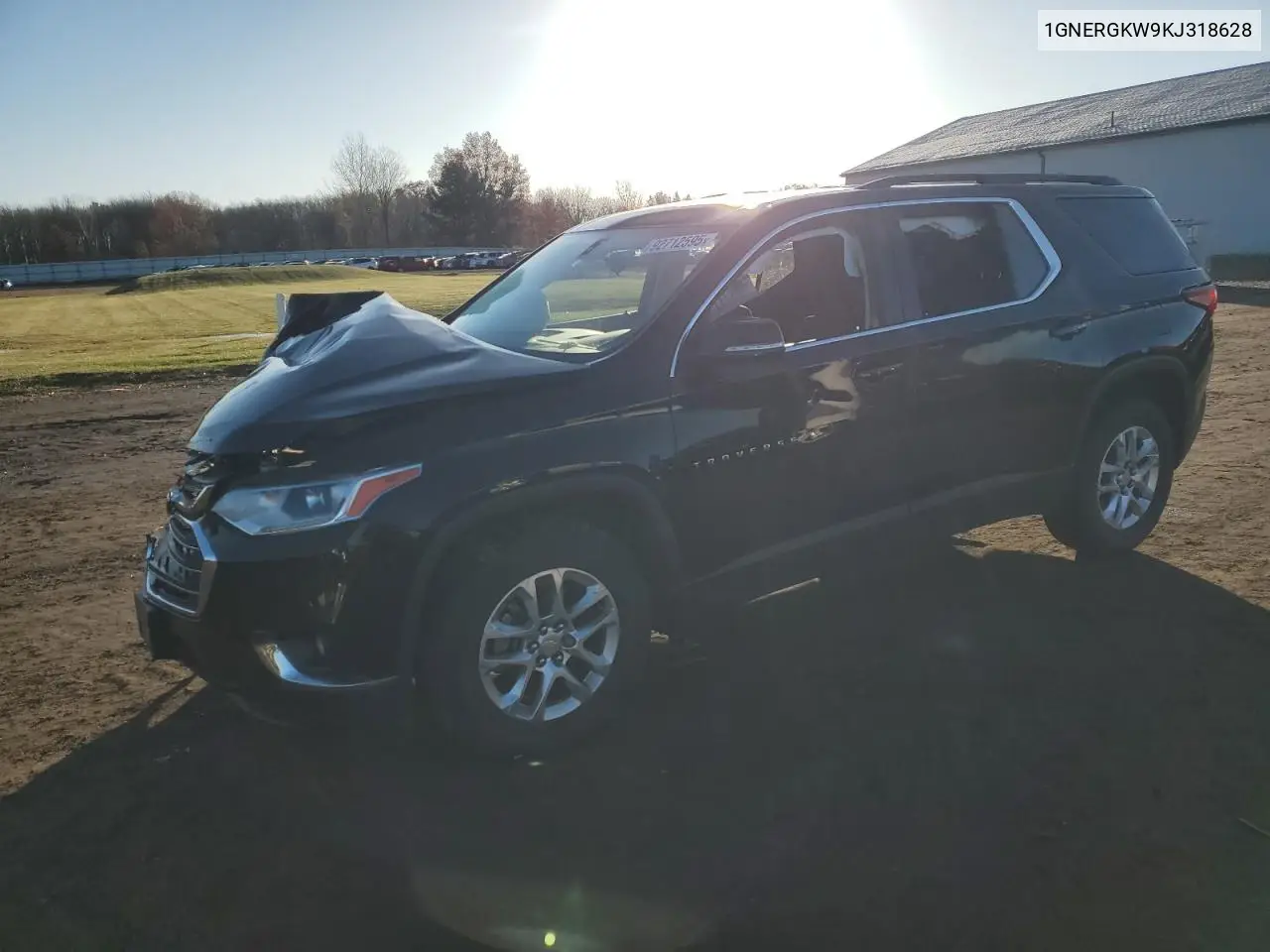 1GNERGKW9KJ318628 2019 Chevrolet Traverse Lt