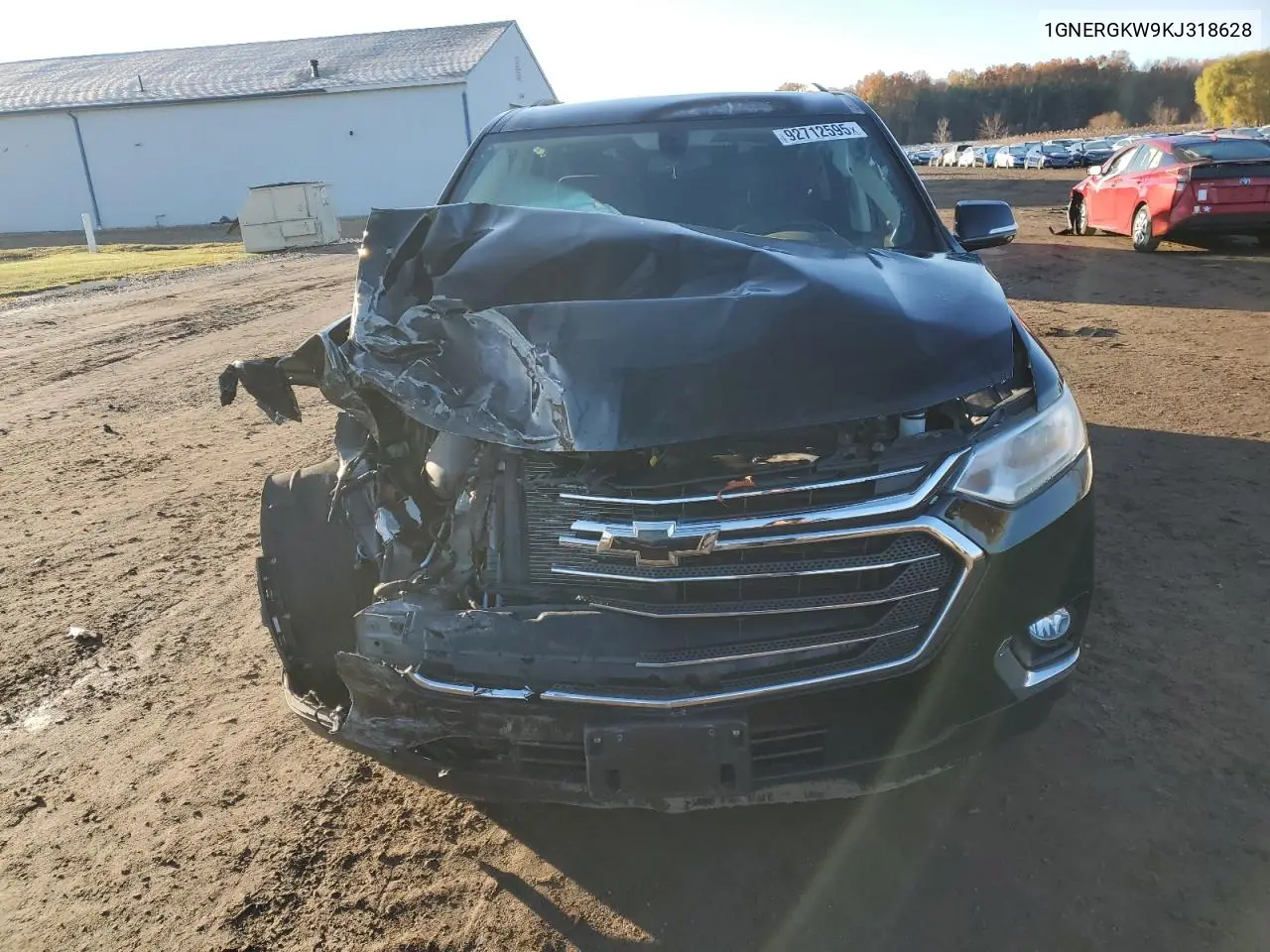 1GNERGKW9KJ318628 2019 Chevrolet Traverse Lt