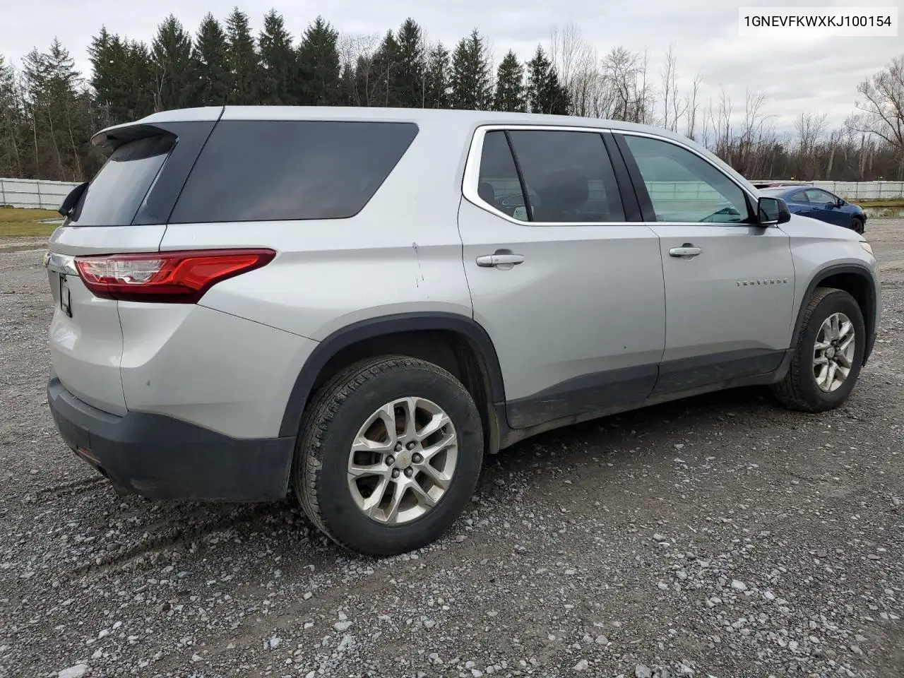 1GNEVFKWXKJ100154 2019 Chevrolet Traverse Ls