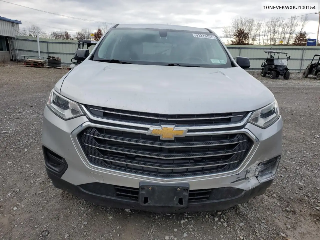 1GNEVFKWXKJ100154 2019 Chevrolet Traverse Ls