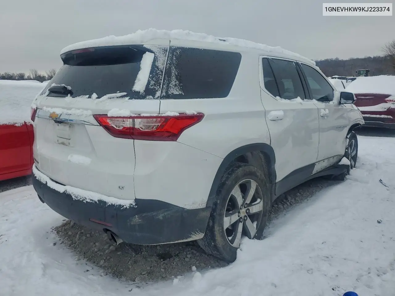 1GNEVHKW9KJ223374 2019 Chevrolet Traverse Lt