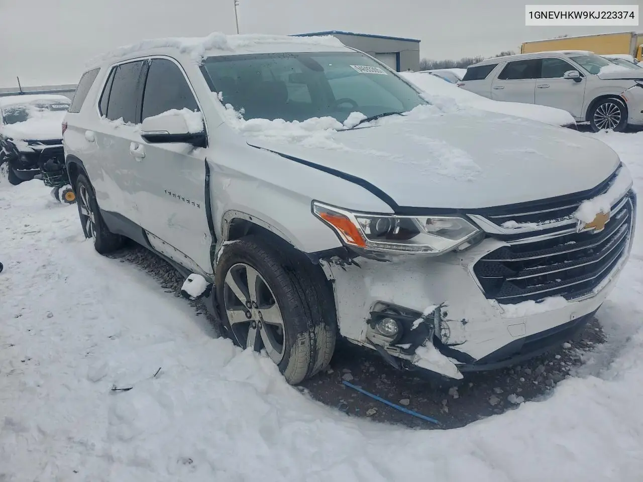 1GNEVHKW9KJ223374 2019 Chevrolet Traverse Lt