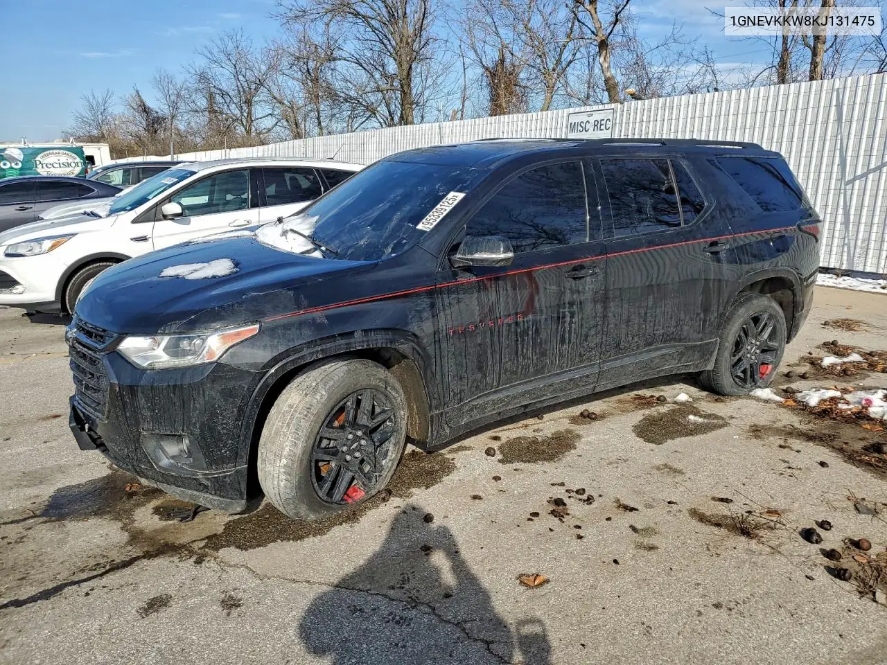 1GNEVKKW8KJ131475 2019 Chevrolet Traverse Premier