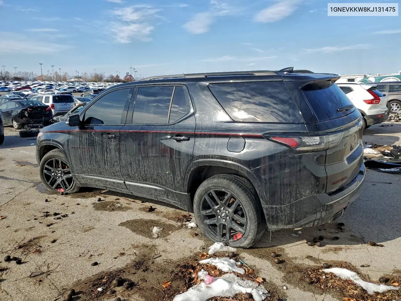 1GNEVKKW8KJ131475 2019 Chevrolet Traverse Premier