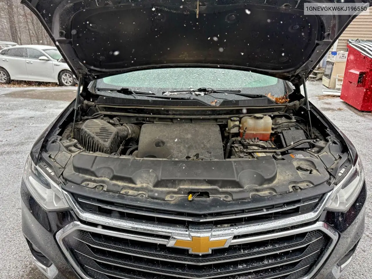 1GNEVGKW6KJ196550 2019 Chevrolet Traverse Lt