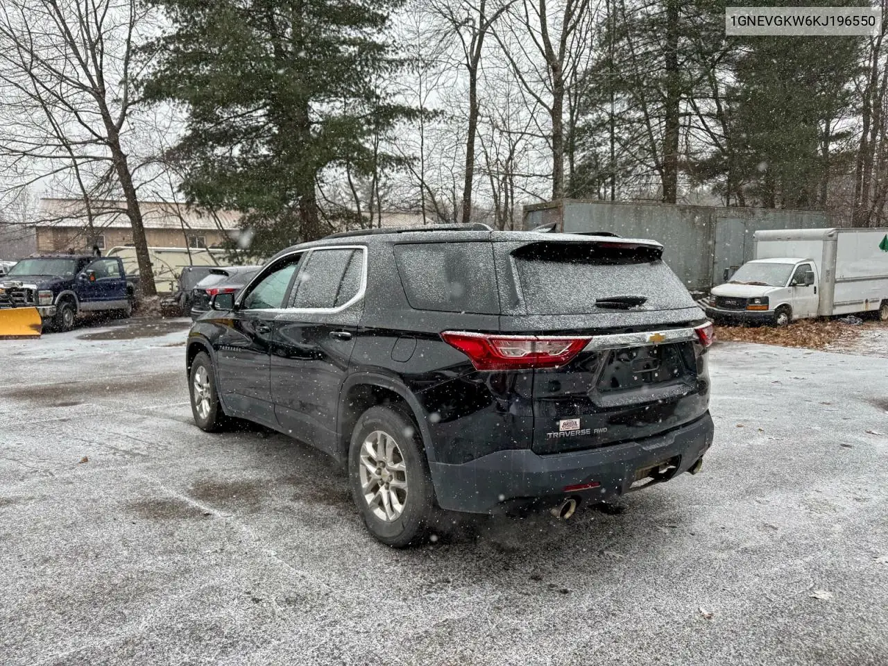 1GNEVGKW6KJ196550 2019 Chevrolet Traverse Lt