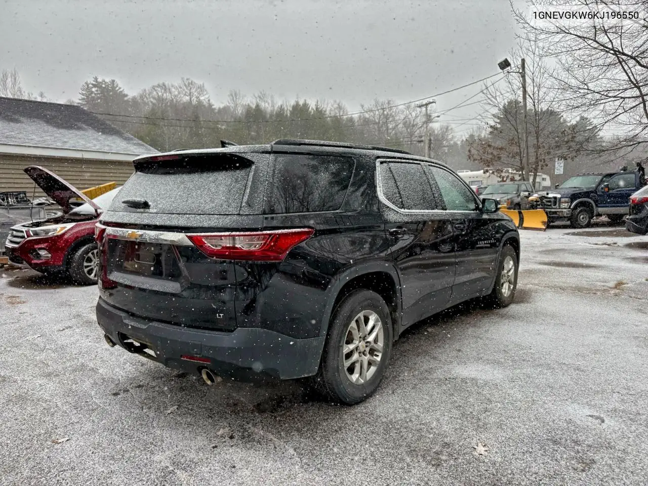 1GNEVGKW6KJ196550 2019 Chevrolet Traverse Lt