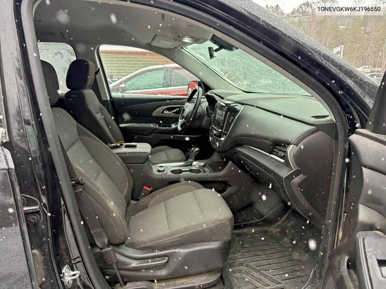 1GNEVGKW6KJ196550 2019 Chevrolet Traverse Lt