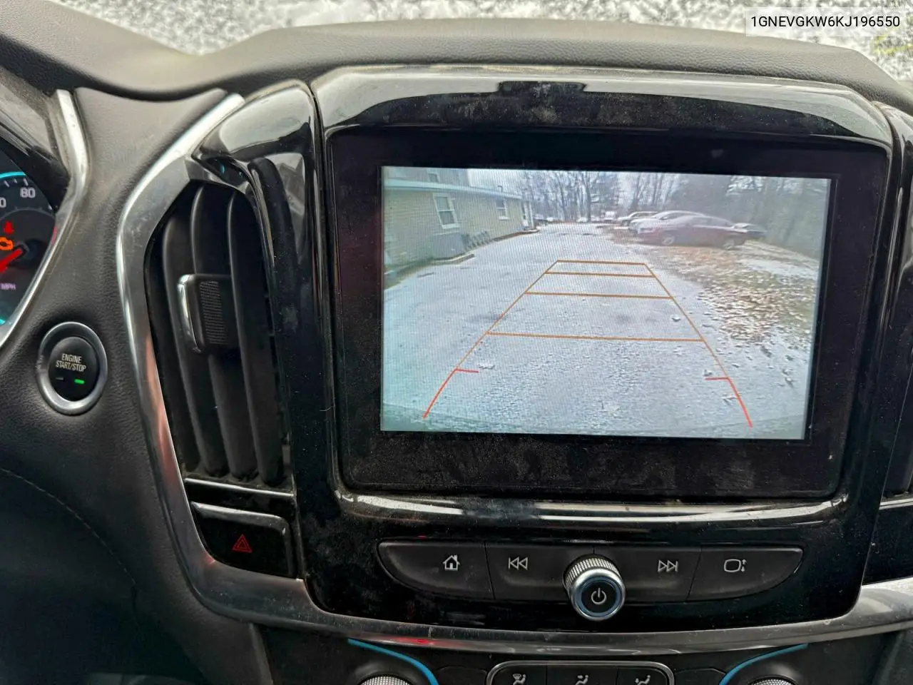 1GNEVGKW6KJ196550 2019 Chevrolet Traverse Lt