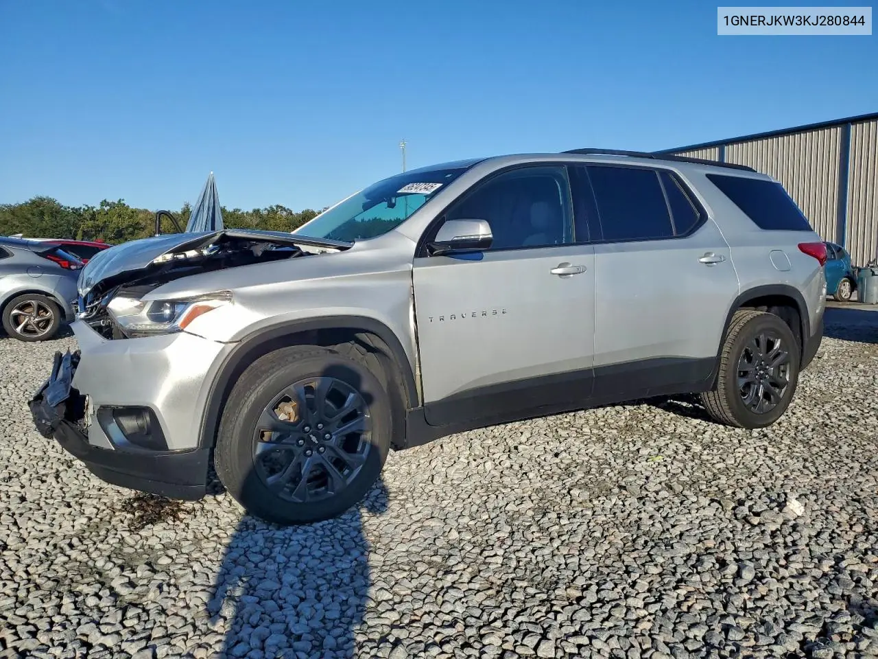 1GNERJKW3KJ280844 2019 Chevrolet Traverse Rs