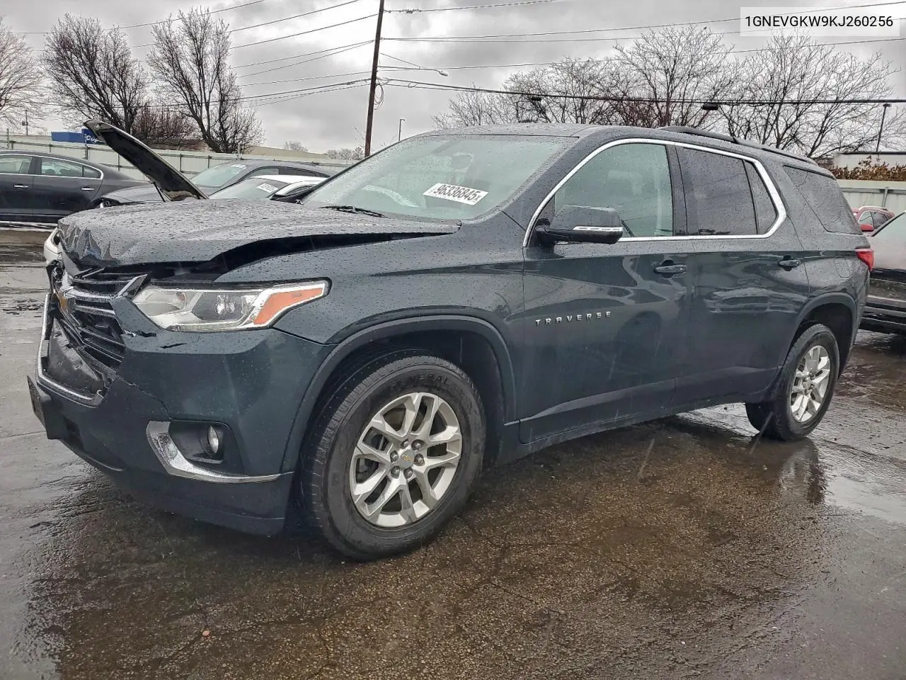 1GNEVGKW9KJ260256 2019 Chevrolet Traverse Lt