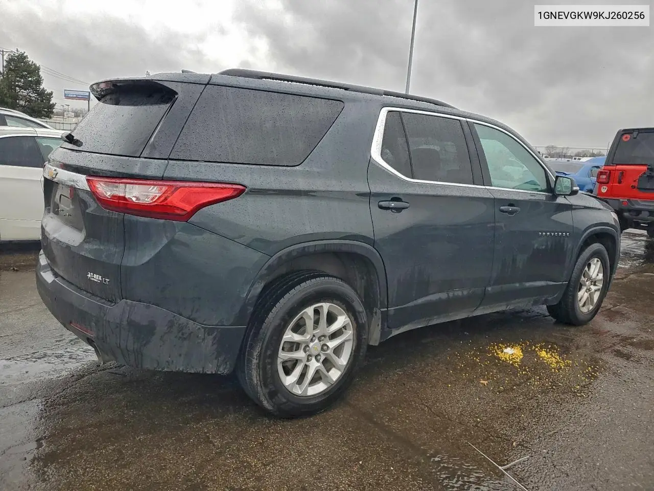 1GNEVGKW9KJ260256 2019 Chevrolet Traverse Lt