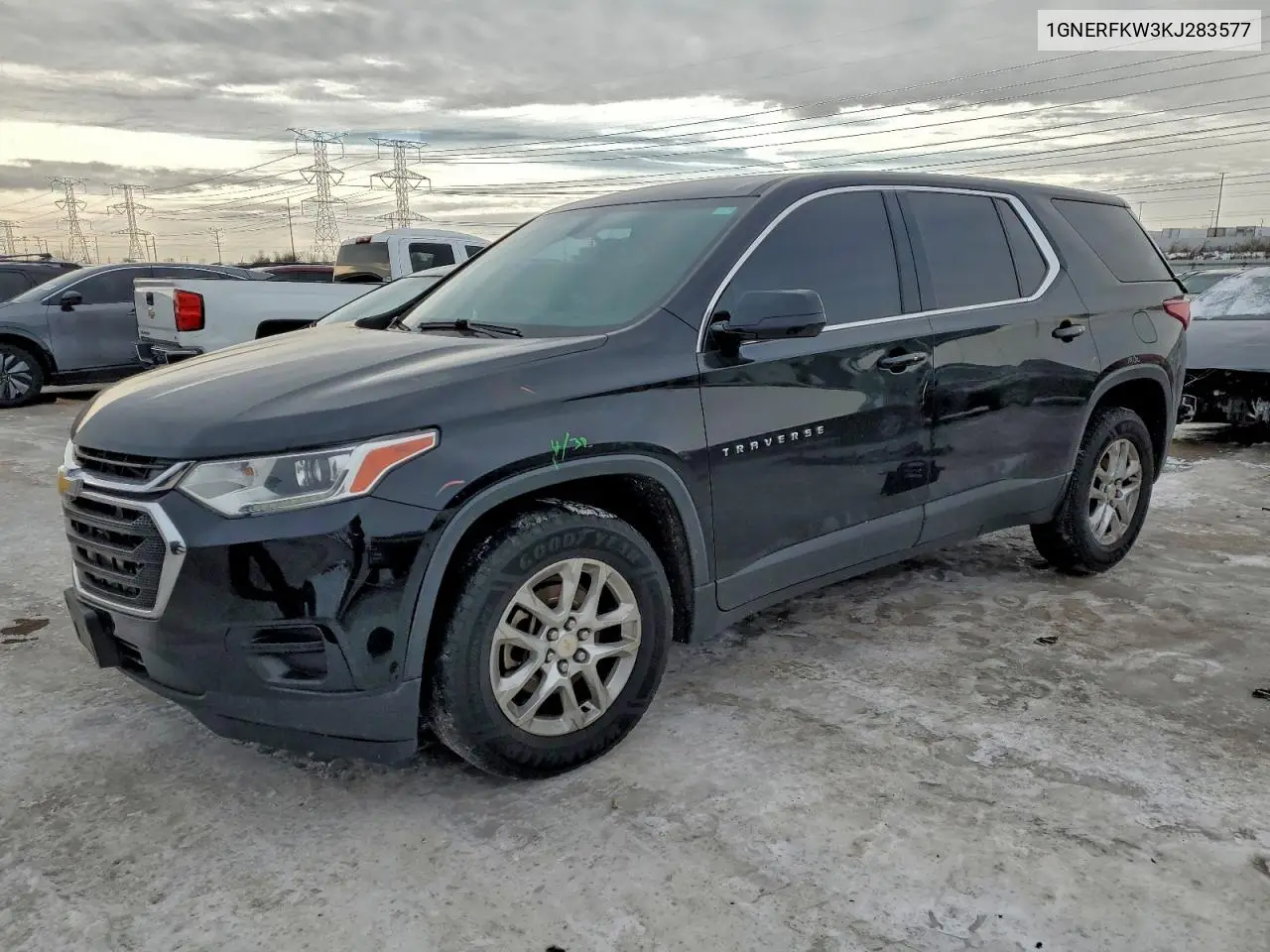 1GNERFKW3KJ283577 2019 Chevrolet Traverse Ls