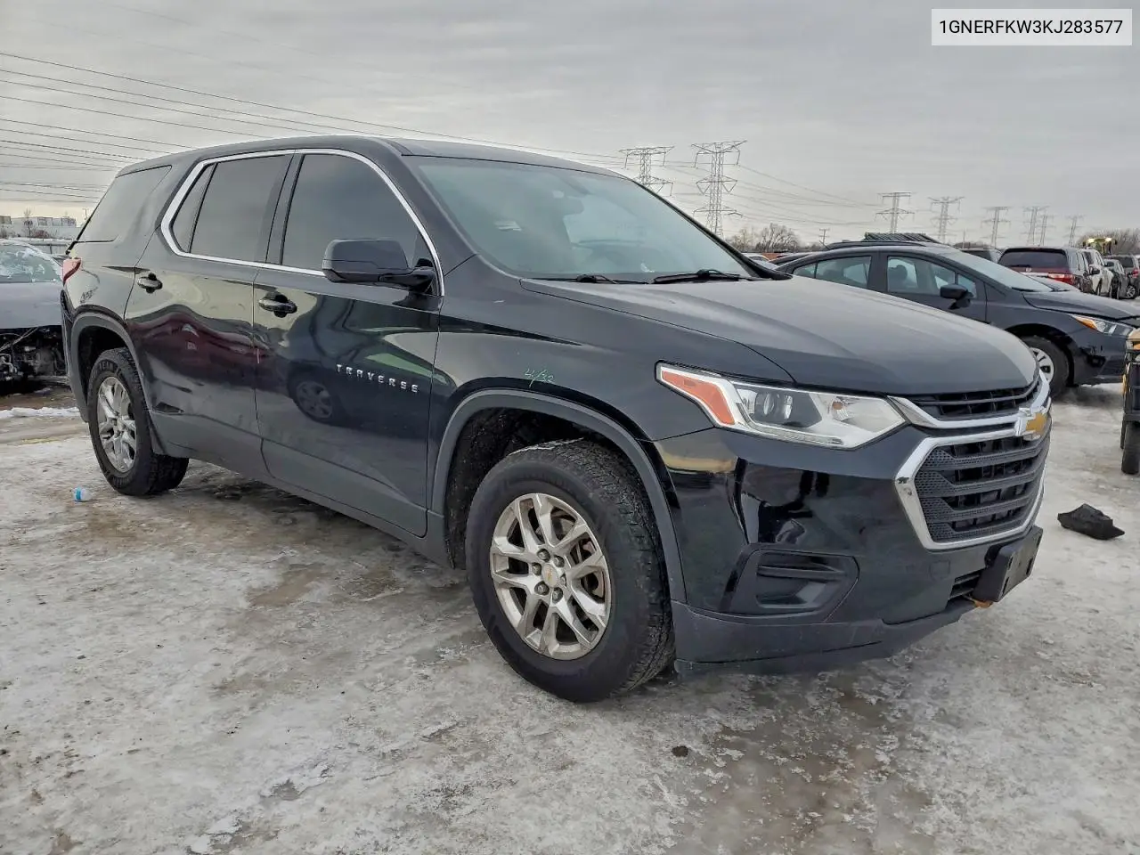1GNERFKW3KJ283577 2019 Chevrolet Traverse Ls