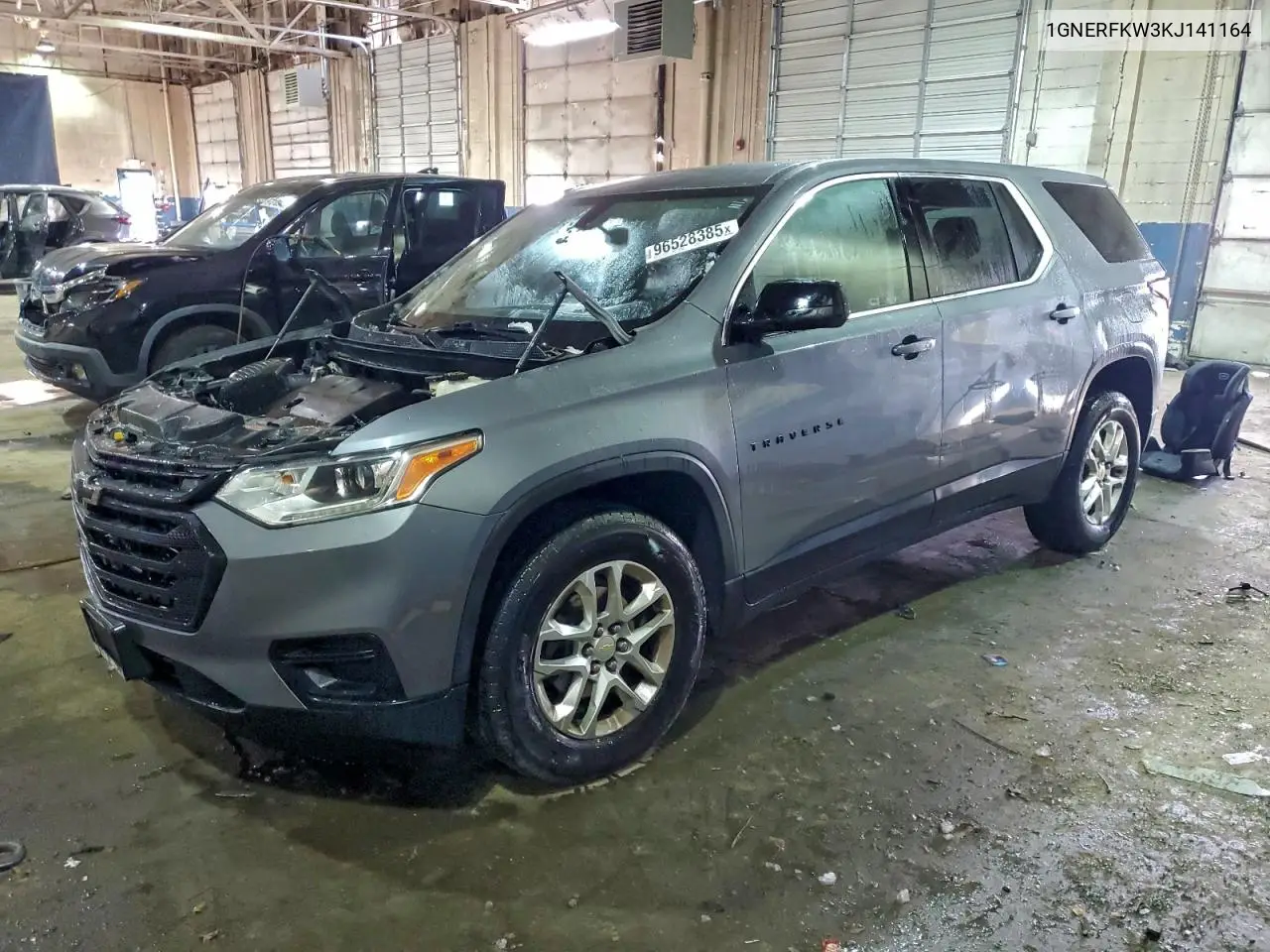 1GNERFKW3KJ141164 2019 Chevrolet Traverse Ls