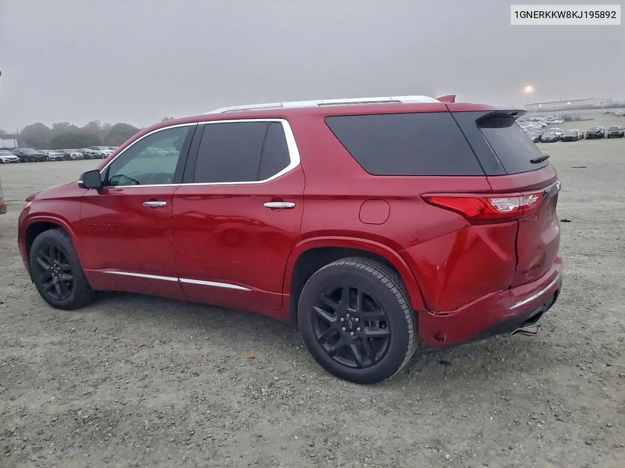 1GNERKKW8KJ195892 2019 Chev Traverse