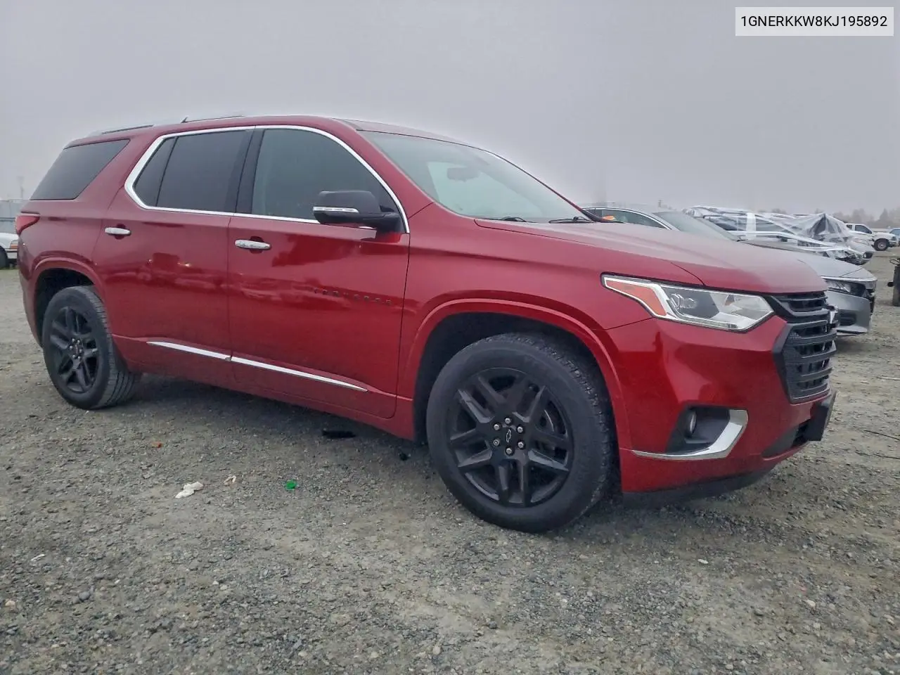 1GNERKKW8KJ195892 2019 Chev Traverse