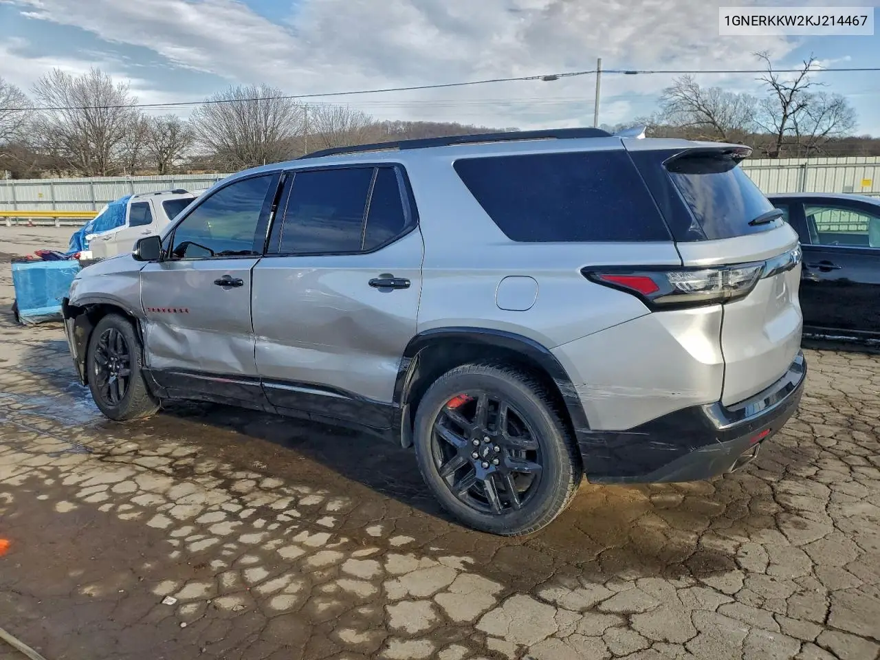1GNERKKW2KJ214467 2019 Chevrolet Traverse Premier
