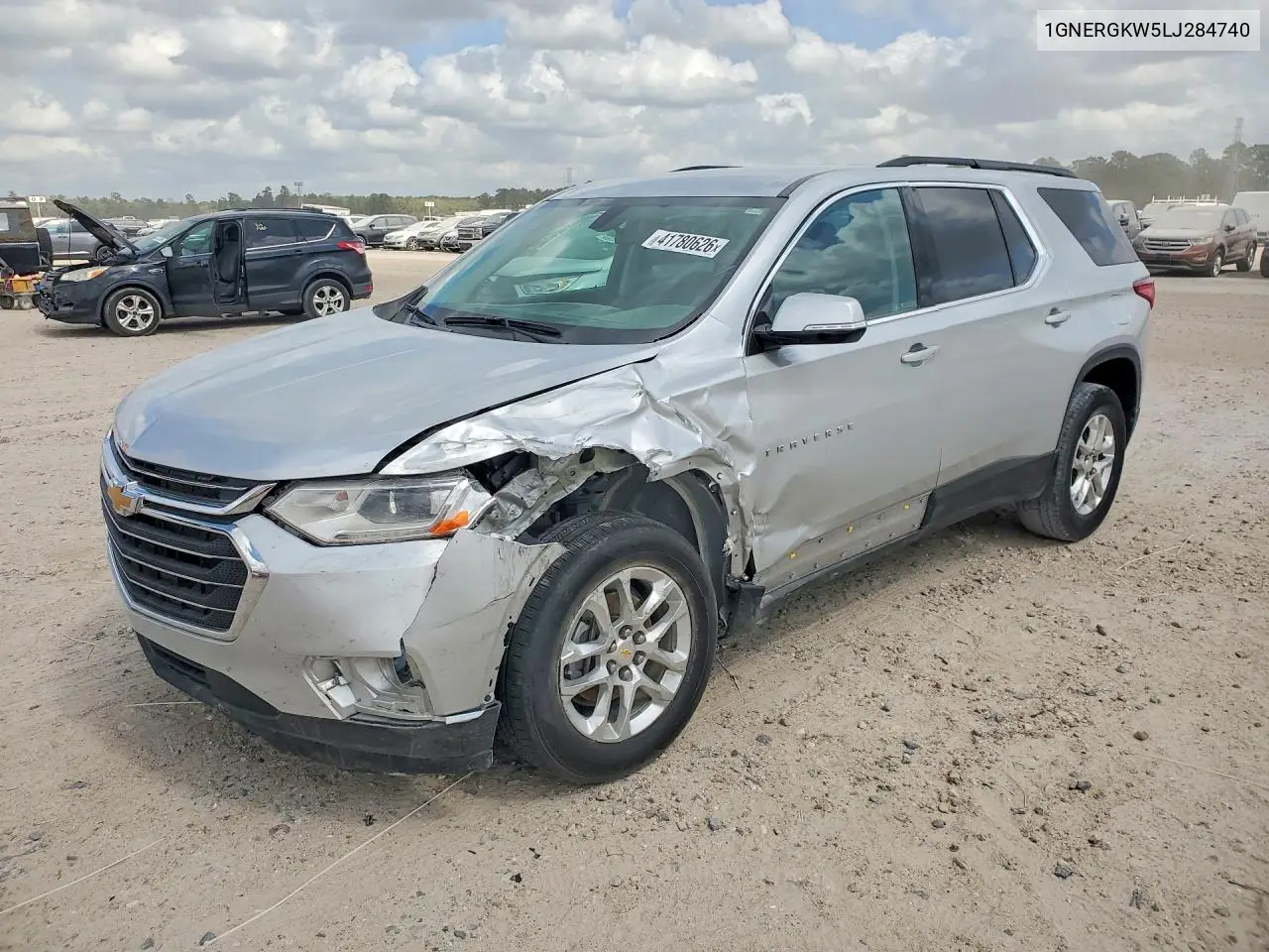 1GNERGKW5LJ284740 2020 Chevrolet Traverse Lt