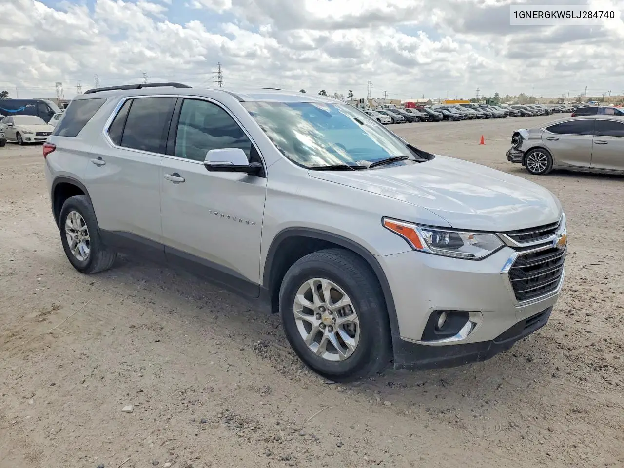 1GNERGKW5LJ284740 2020 Chevrolet Traverse Lt